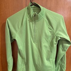 LL Bean 1/4 zip workout top